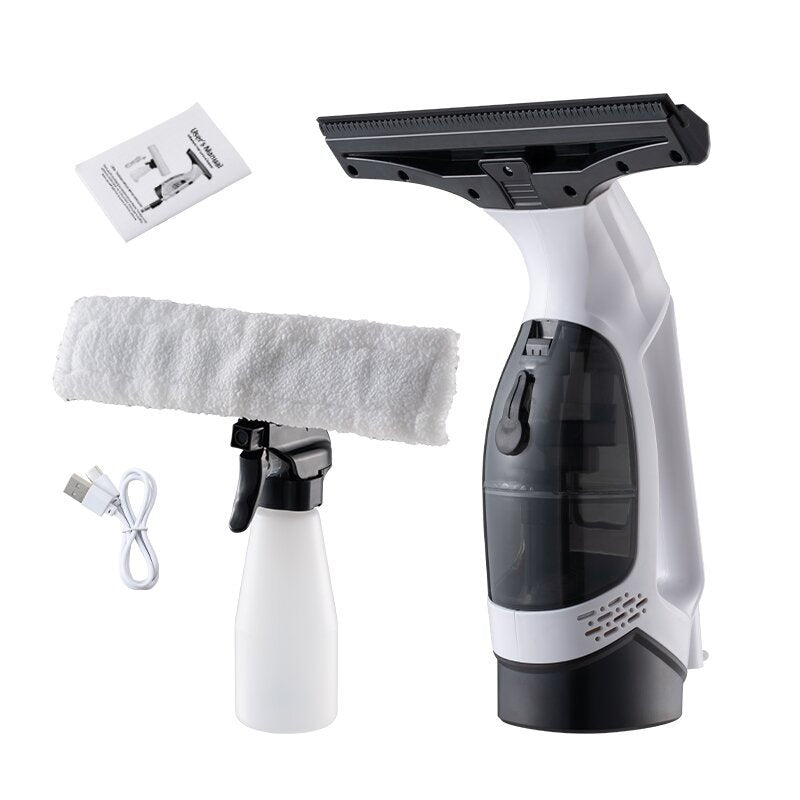 Window Vacuum Squeegee Cordless Cleaner Set