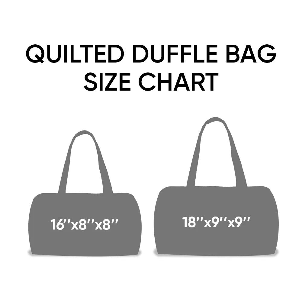 đ„Floral American Flag Travel Duffel