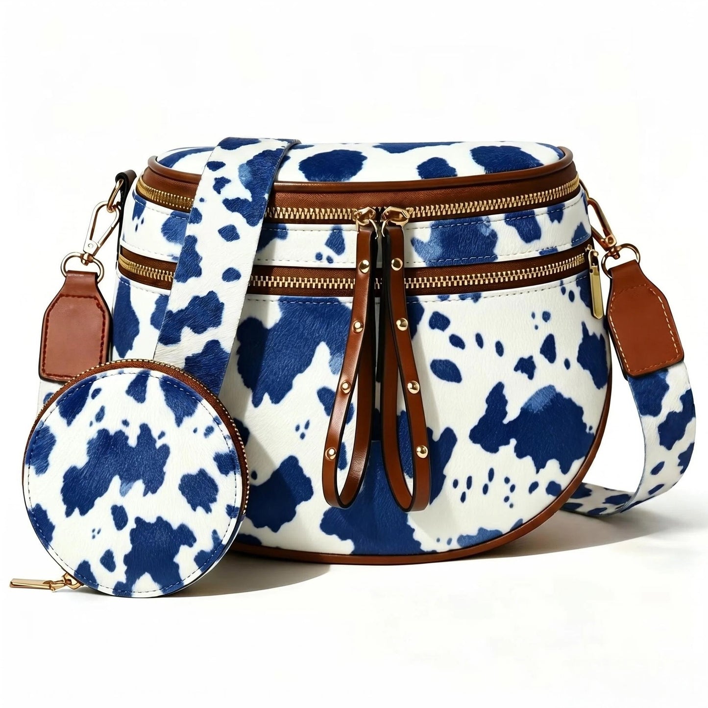 Waterproof Large Capacity Chic Crossbody Fanny Shoulder Bag