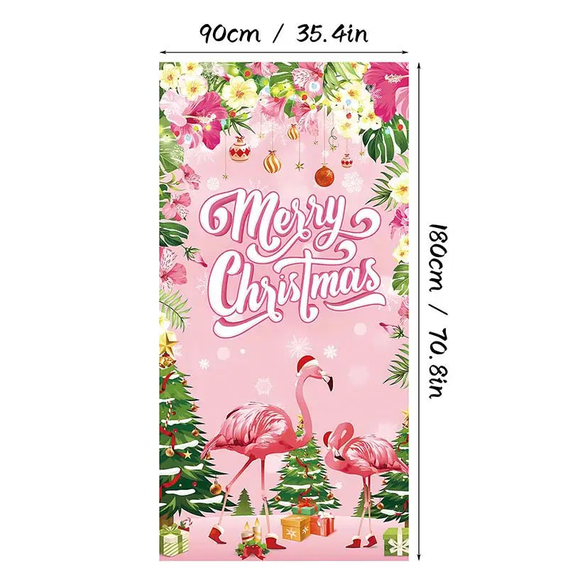 Christmas Door Cover – Instant Holiday Decor
