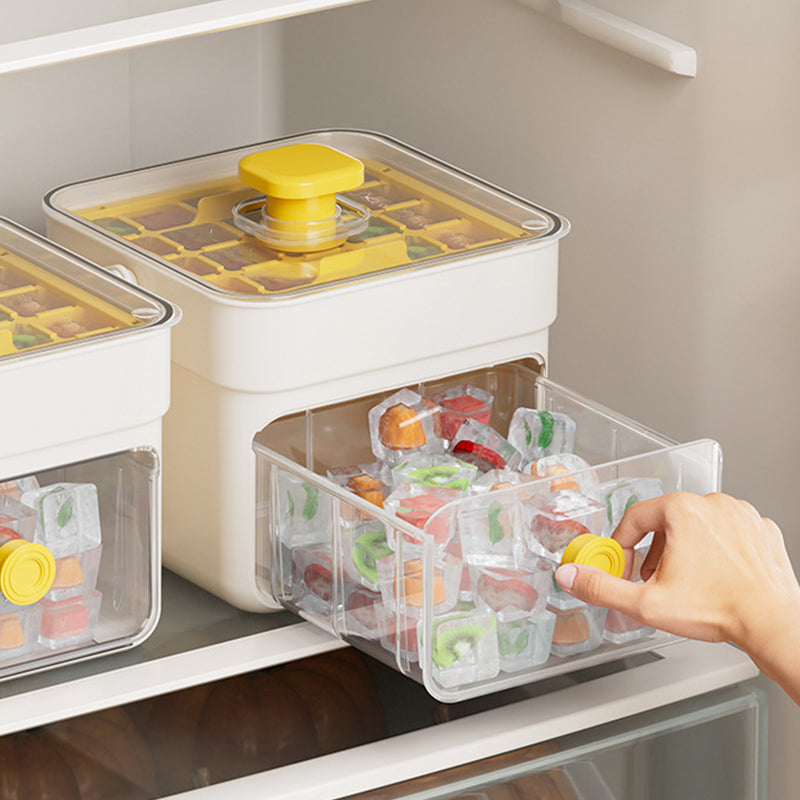 Ice Maker & Storage Bin -Instant Ice Cubes in Seconds