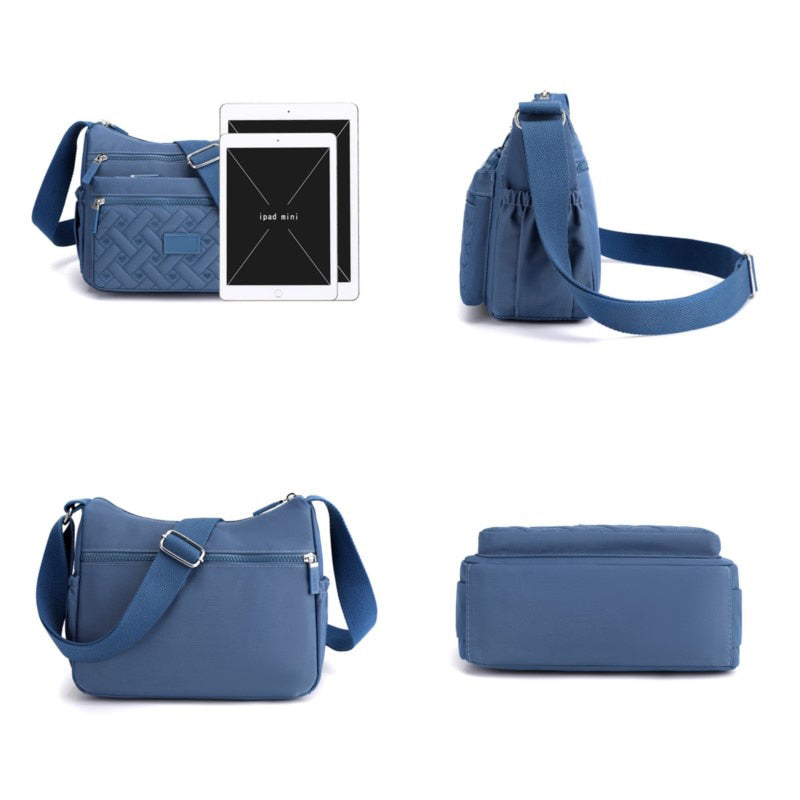 Lightweight Waterproof Nylon Messenger Bag