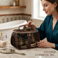 Vintage Clear Cosmetic Waterproof Transparent Toiletry Bag
