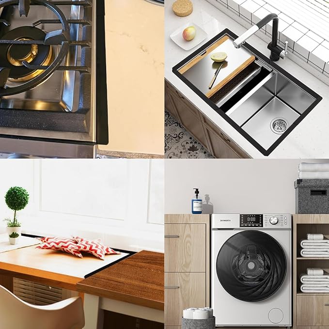 Stainless Steel Stove Gap Covers