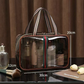 Vintage Clear Cosmetic Waterproof Transparent Toiletry Bag