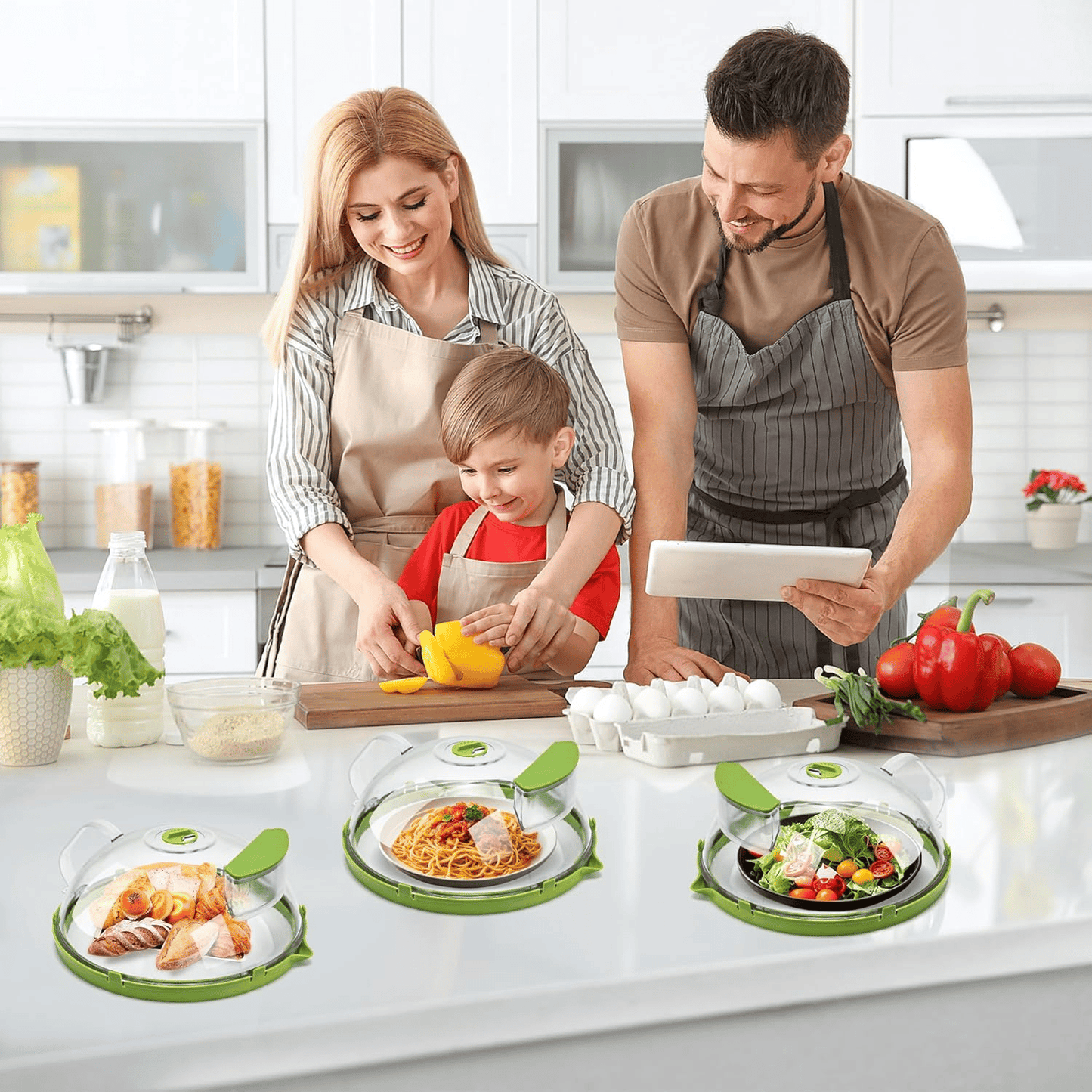 Microwave Splatter Cover For Food