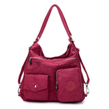 Large Capacity Retro Shoulder Bag