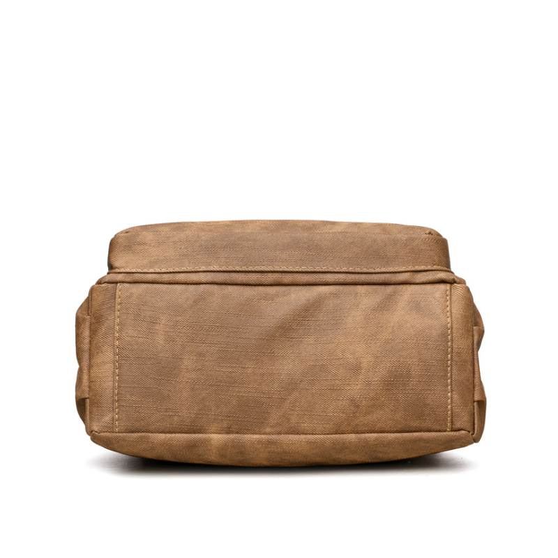 Women's Length Multi-Pocket Crossbody Shoulder Bag