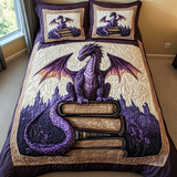 Dragon Quilted Bedding Set