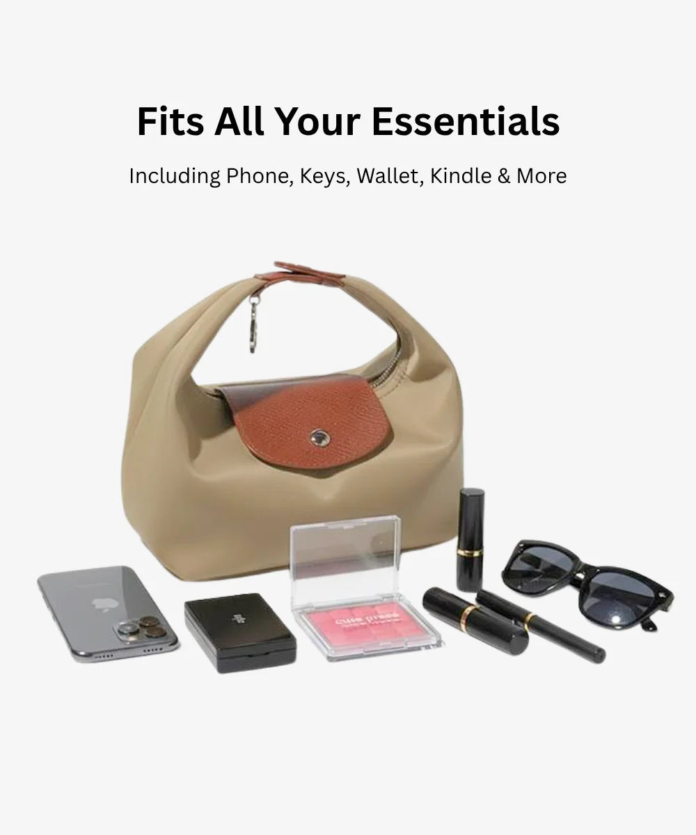 Three Looks Minimalist Crescent Convertible Bag