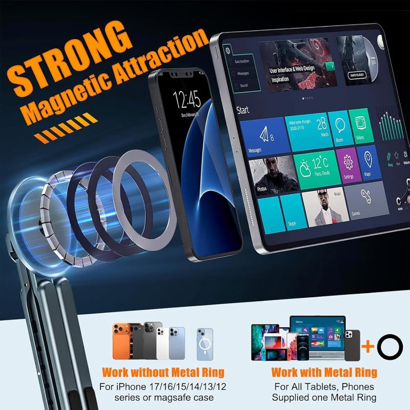 3 in 1 Magnetic Lightweight Foldable Laptop Stand