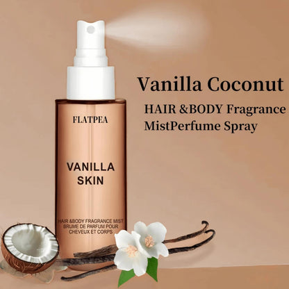 Fragrance Body Spray, Coconut & Vanilla Scent