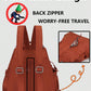 Women's Lightweight Nylon Casual Backpack