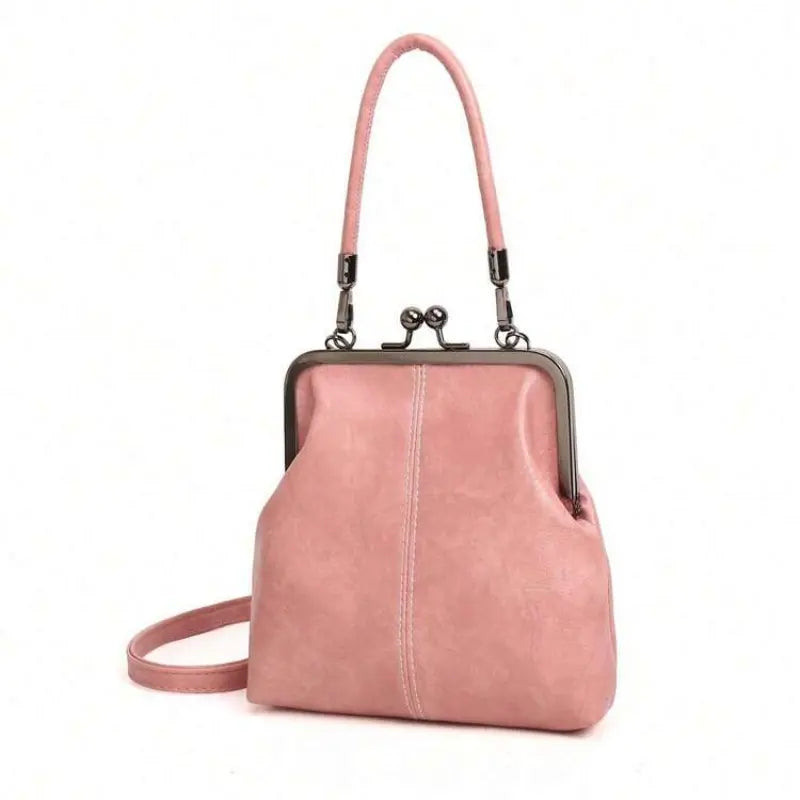 Vintage Kiss-Lock Crossbody Bag
