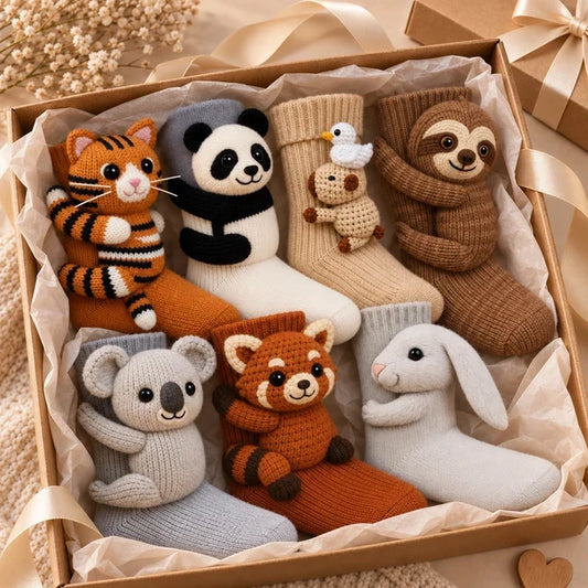 🦥3D Animal Socks
