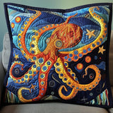 Aqua Aura Quilted Pillowcase