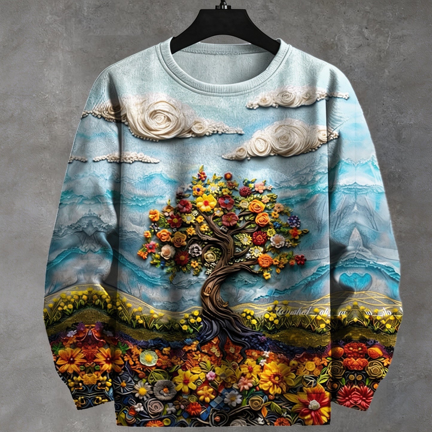 Tree of Life Colorful Boho Style Sweatshirt