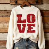 Love Cozy Plush Sweatshirt