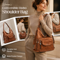 Women's Convertible Multi-Pocket Shoulder Bag