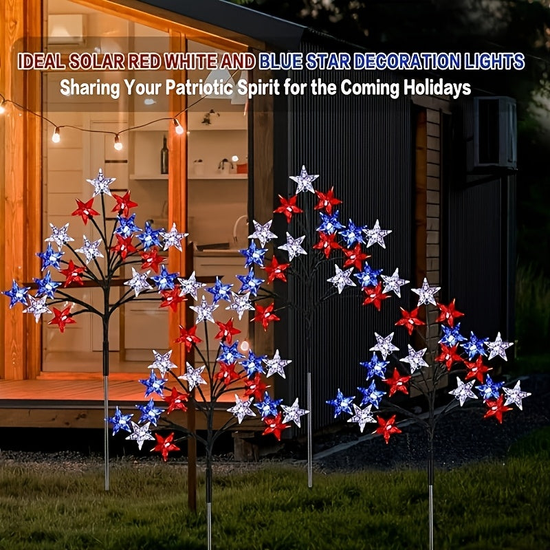 Solar 4th of July Stake Lights