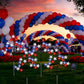 Solar 4th of July Stake Lights
