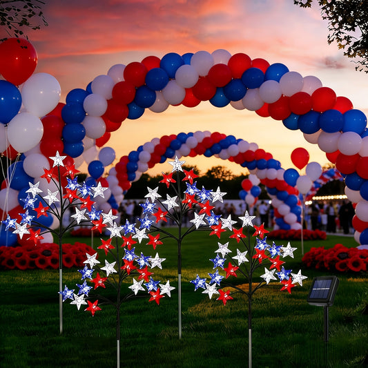 Solar 4th of July Stake Lights