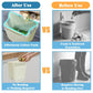 Space Saving Collapsible Foldable Kitchen Trash Can