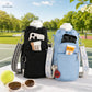 Shoulder Bag with Water Bottle Pocket