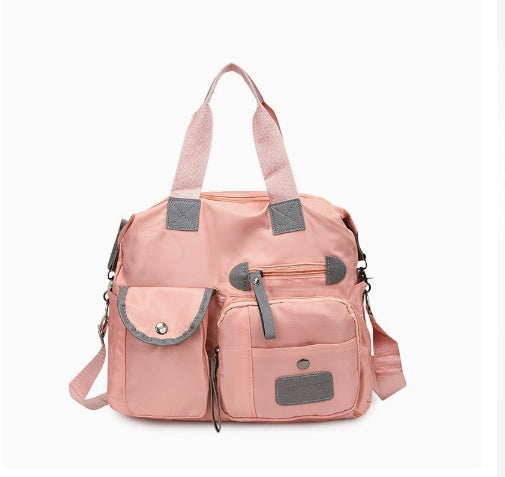 Large Capacity Waterproof Multi-Pocket Tote Bag