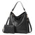 Luxury Leather Print Hobo Anti-theft Handbag