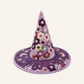 Hexagon Patchwork Celestial Handcrafted Quilted Witch Hat