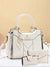 3 PCS Women's Elegant Embroidered Pattern Tote Bag
