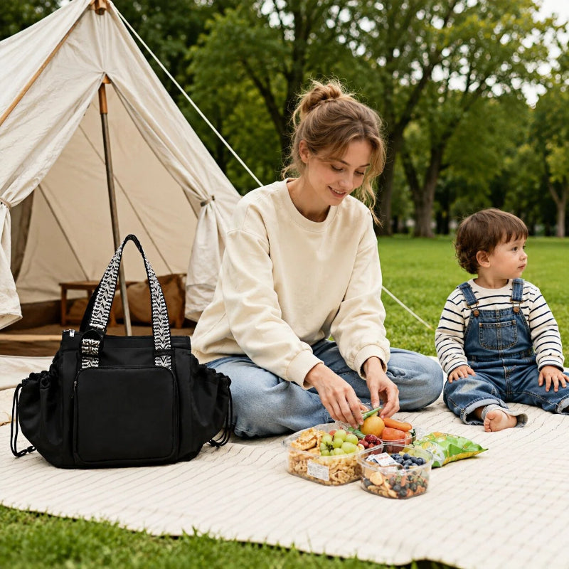 Large Expandable Convertible Travel Tote Bag
