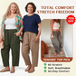 Breezyflow Linen Wide Leg Cargo Pants