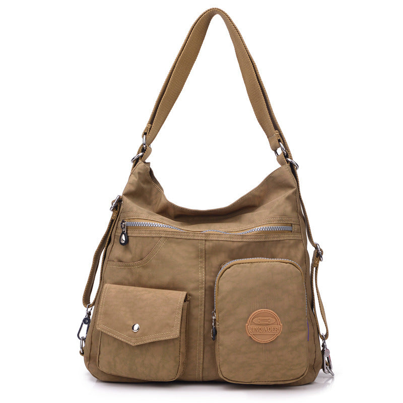 Large Capacity Retro Shoulder Bag