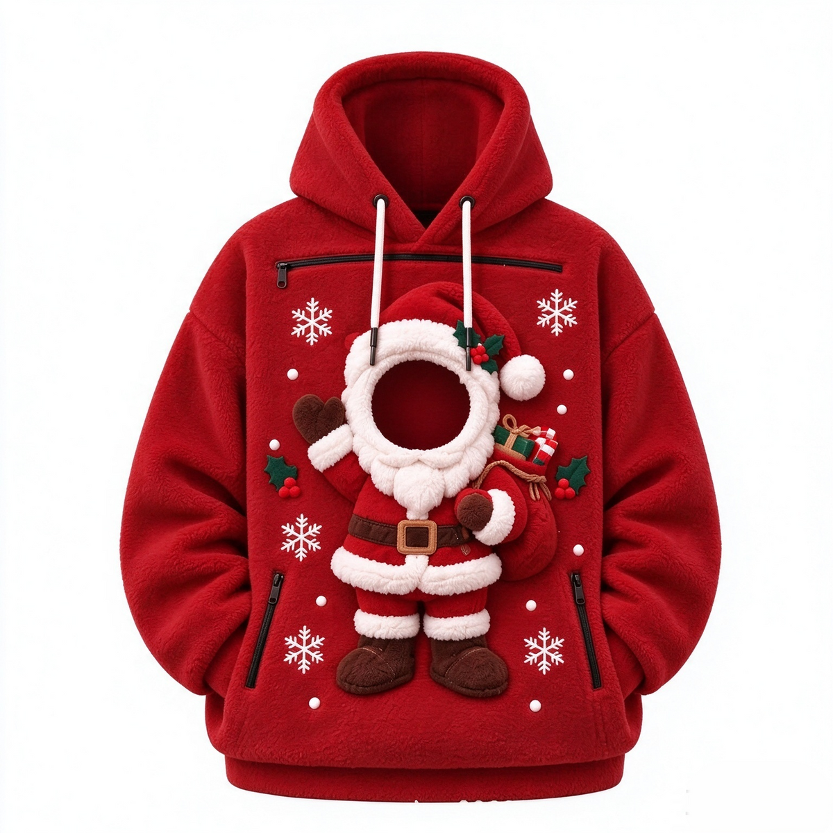 Christmas Pet Carrier Hoodie