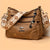 Women's Length Multi-Pocket Crossbody Shoulder Bag