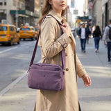 Women's Lightweight Water-Repellent Crossbody Sling Bag