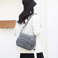 Nylon Lightweight Single Shoulder Bag with Multiple Pockets