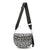 Plus Size Checkered Nylon Crossbody Bum Bag