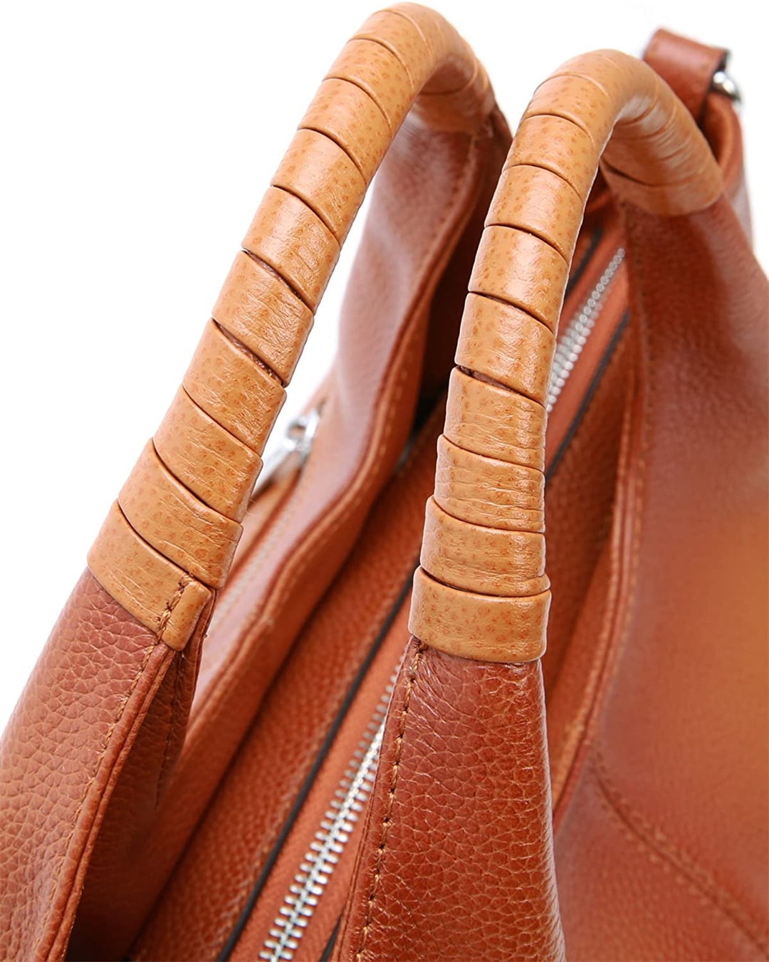 Large Capacity for Commuting Leather Shoulder Bags