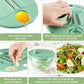 🔥9-in-1 Multifunctional Large Capacity Salad Spinner & Slicer