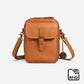 Vintage Double Layer Large Capacity Messenger Bag