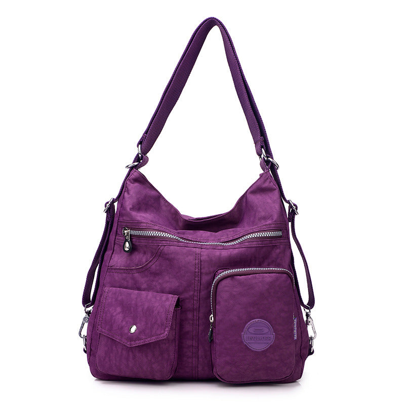 Large Capacity Retro Shoulder Bag