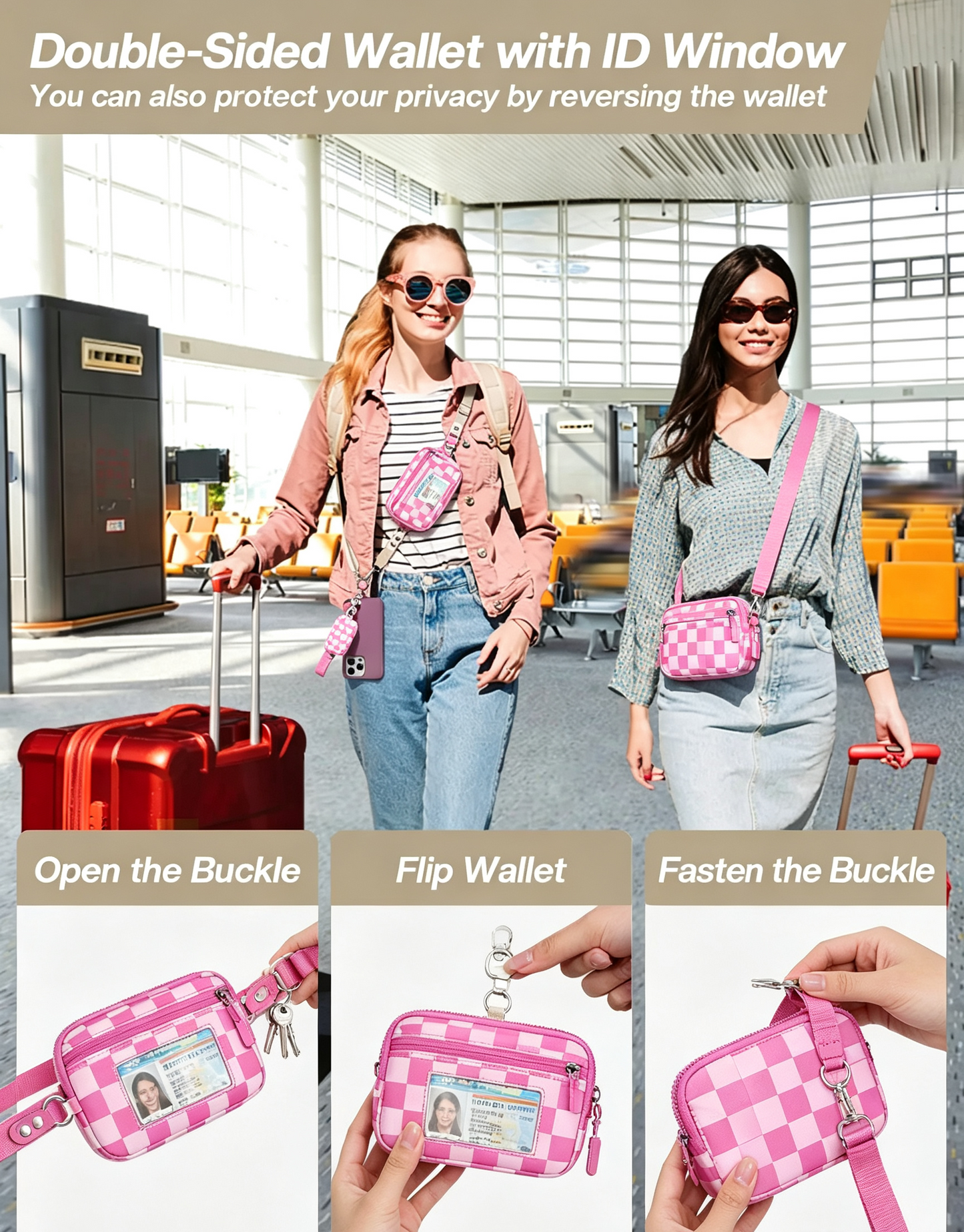 Crossbody Phone Lanyard Bag