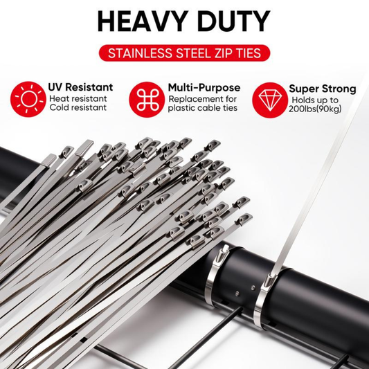 Stainless Steel Zip Ties With Pliers