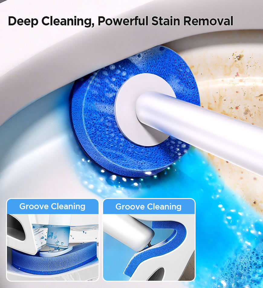Disposable Wall Mounted Toilet Bowl Brush