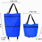 2-in-1 Foldable Shopping Trolley – Sturdy Bag