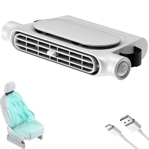 Portable Vehicle Invisible Car Seat Cooling Fan