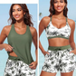 3 Piece Tankini with Shorts - Sporty Swimsuit